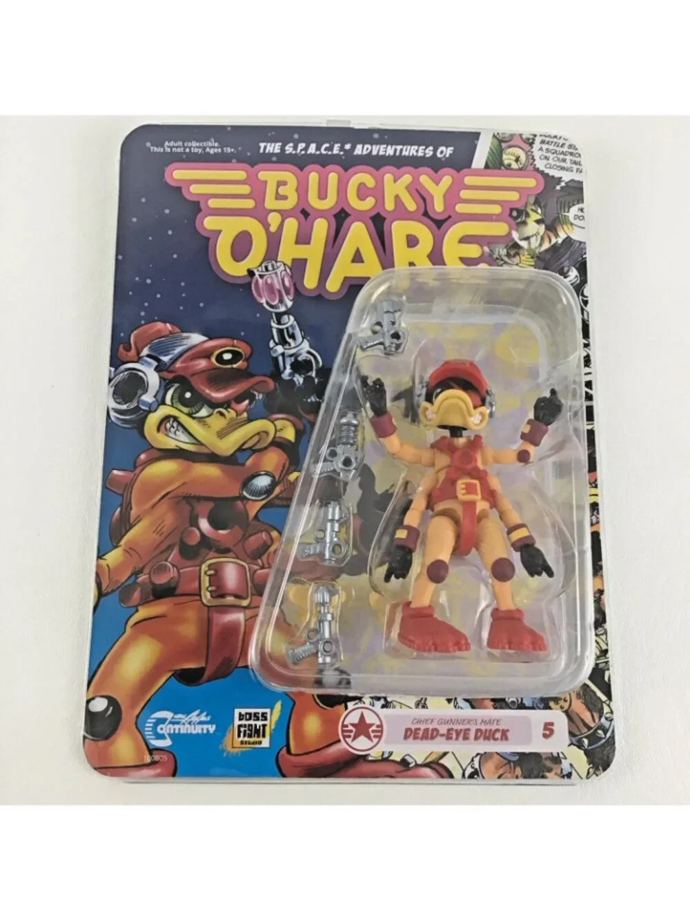 Space Adventures Bucky O'Hare Chief Gunner's Mate Dead Eye Duck Action Figure